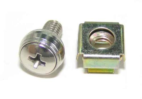 M6 Screw & Nut for 19-Inch Power Panel